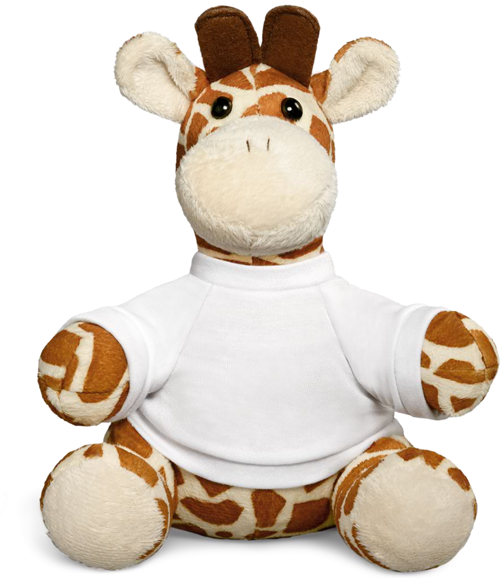 Kuscheltier Bedrucken Giraffe Fotogeschenk Omnishirt